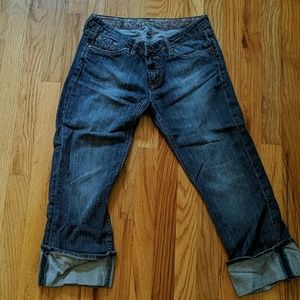 Cuffed jeans